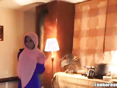 TOUR OF BOOTY - Local Arab Working Girl Lets American Soldier Tap Dat Azz
